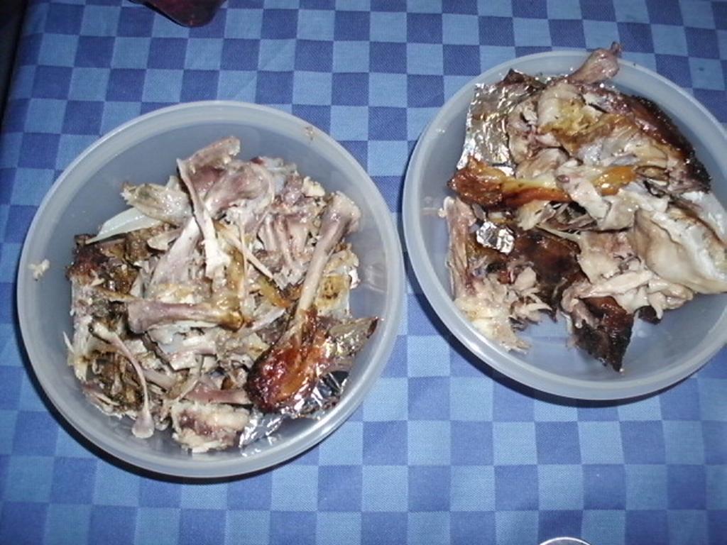 uups falsches Bild , Vogel ausgeflogen , Knochen da gelassen