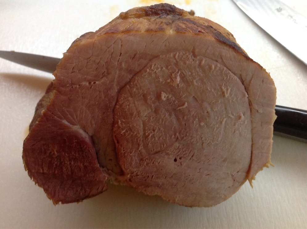 Bratenanschnitt
