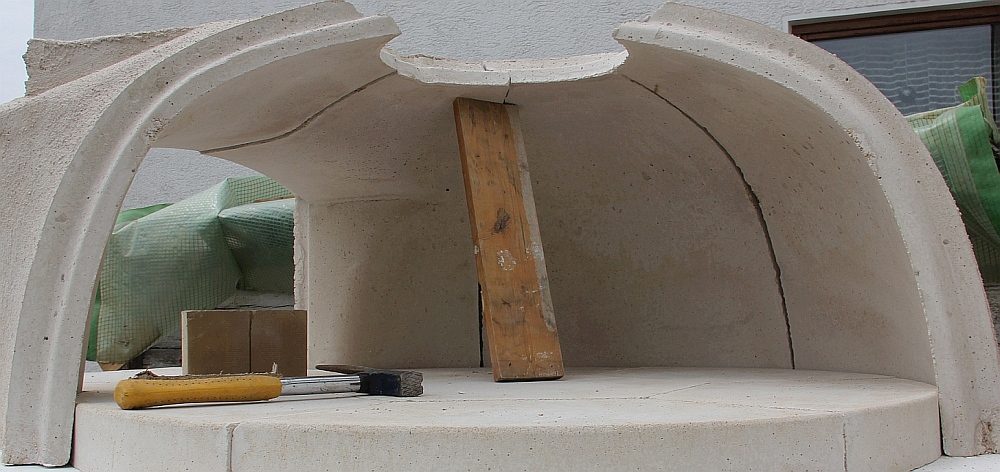 Bausatz teilweise aufgebaut