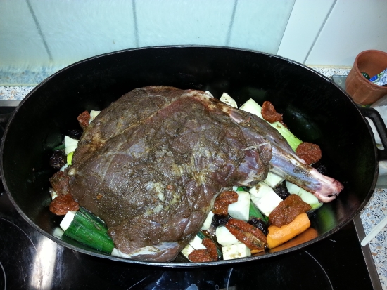 Wildschweinkeule vom Jäger des Vertrauens...