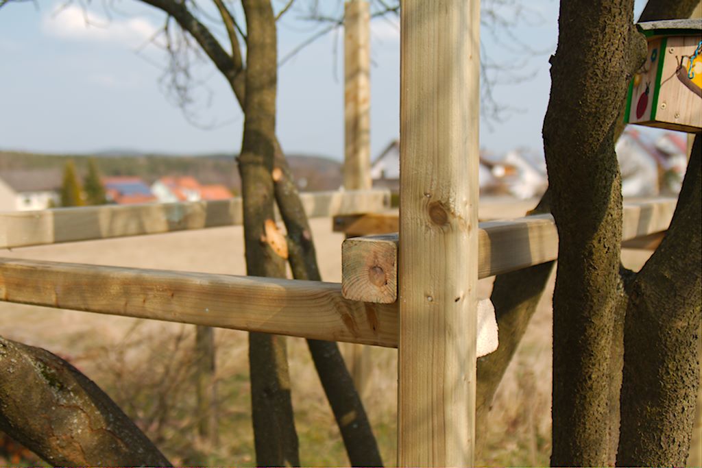 Grundgerüst aus der Nähe