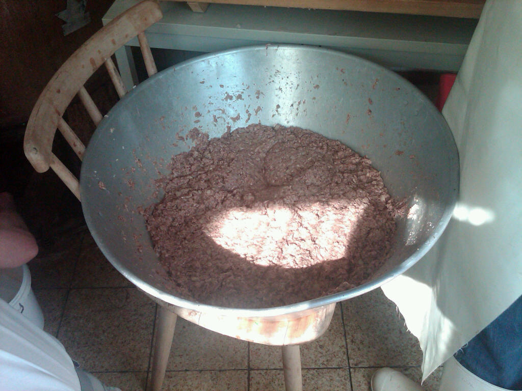 .. Lewwerworscht in de Bitt....