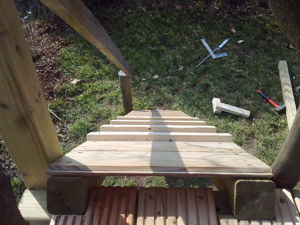 Treppe.