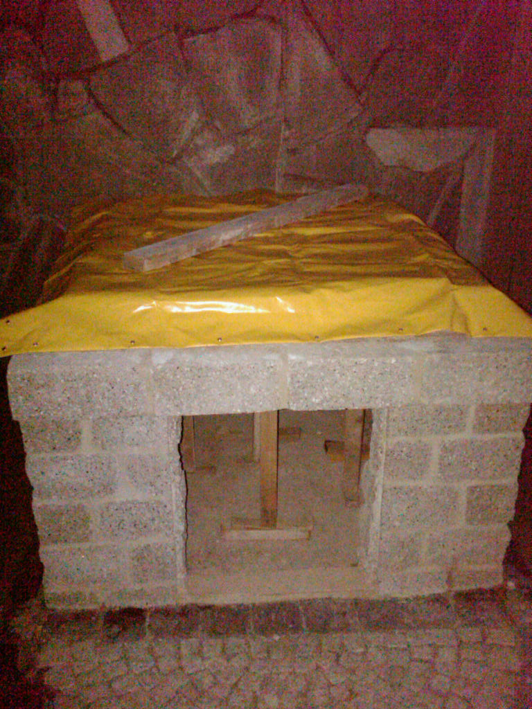 ... mit einem Deckchen schläf der Boden mal über Nacht ...