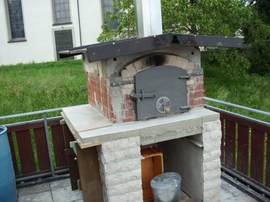 ein Teil der Schalung ist weg