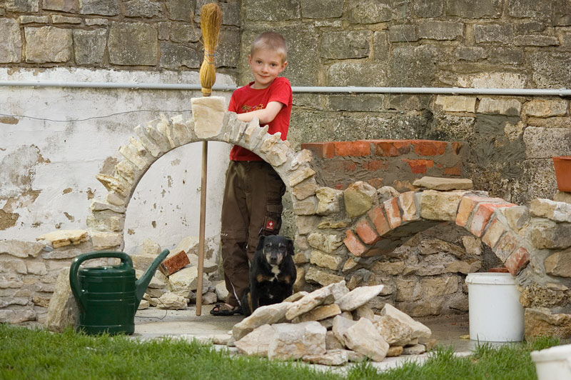 auch der böse Kampfhund (daher kommt das DJT in meinem Nicknamen) durfte mit auf's Bild