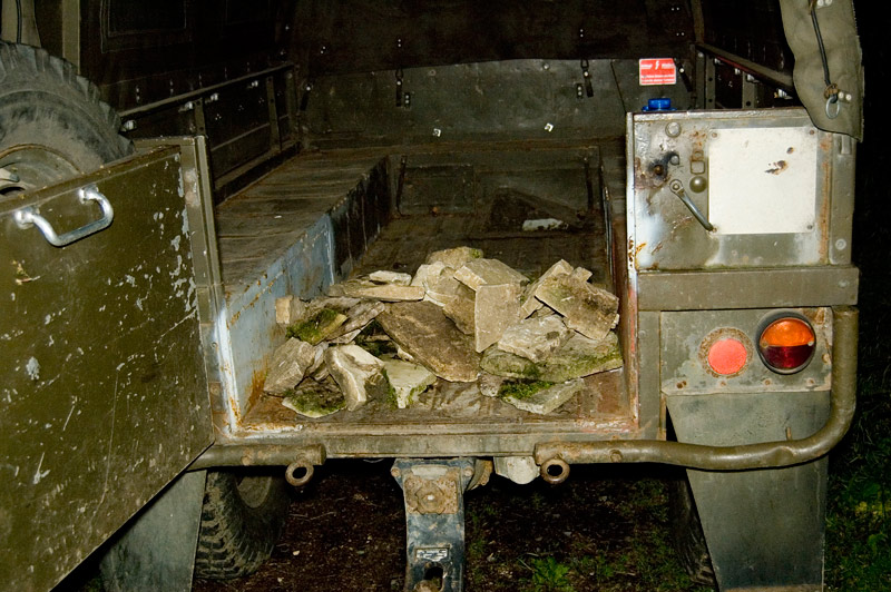 so sehen sie aus, wenn sie vom Feld/Wald kommen