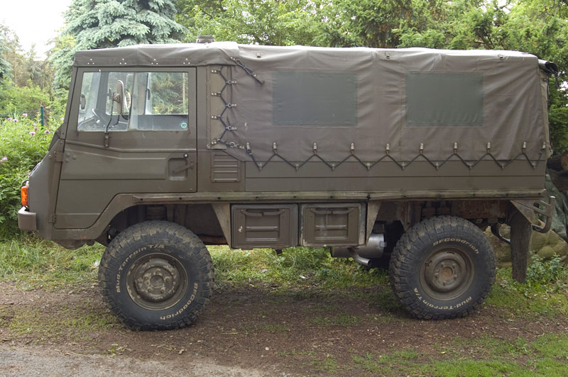 das "geländegängigste Fahrzeug seiner Klasse" mit neuem Endtopf