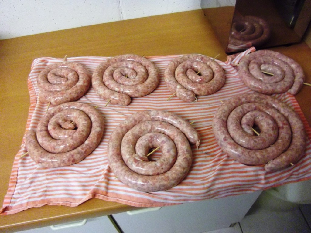 Schnecken kann man(n) am schnellsten füllen.........