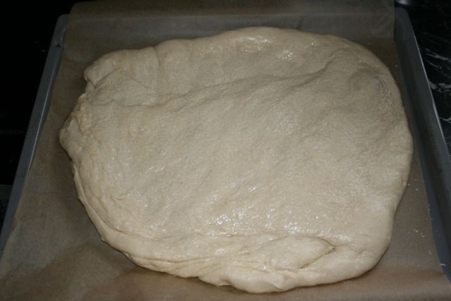 Teig nach dem dritten Kneten