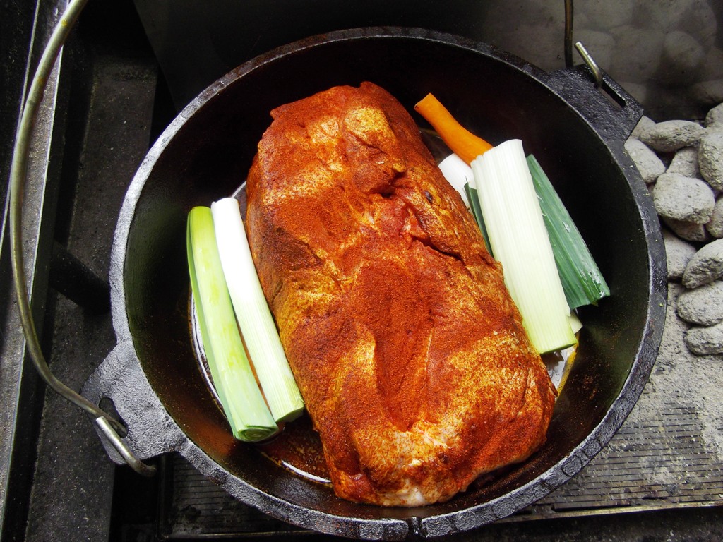 Lücken werden mit gemüse gefüllt