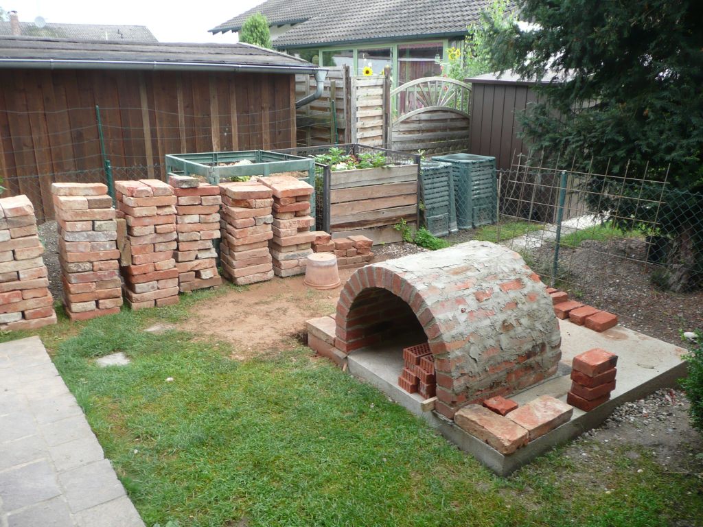 mein erstes Gewölbe gemauert