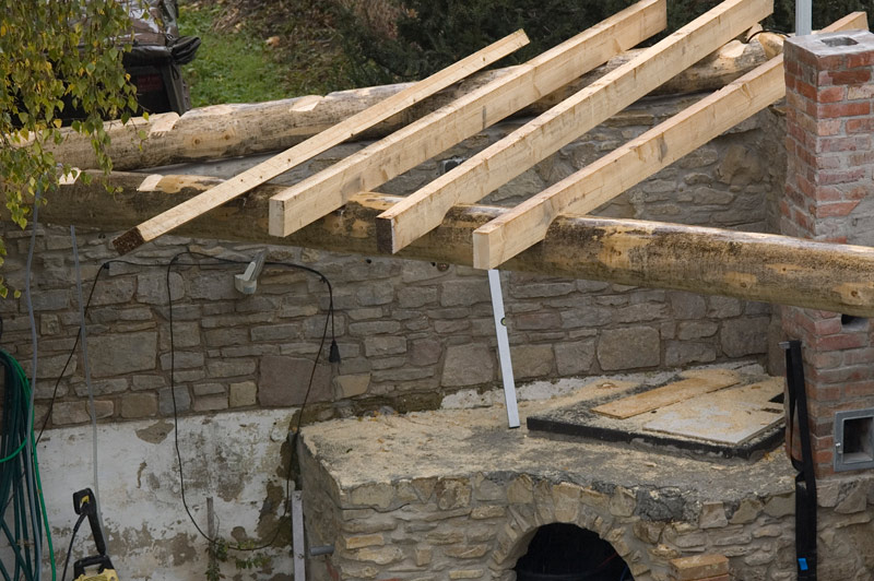 ... dann begann der Regen