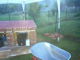 ausgefugt, warten bis alles fest ist! Dann nächster Arbeitsschritt.